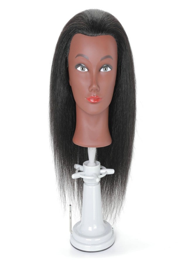 FUTAI Strong Grip Suction Cup Mannequin Head Stand Adjustable Wig Holder with Stable Vacuum Base Perfect for Hairdresser Tabletop Styling Braiding Practice Salon Display Fits All Styrofoam Foam Canvas Heads - Image 2